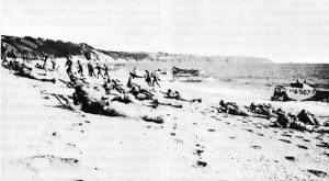 Truppe britanniche durante un'esercitazione allo sbarco su spiagge inglesi - Immagine in pubblico dominio, fonte Wikipedia