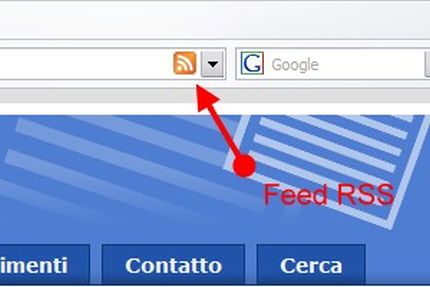 Icona RSS sul browser Opera Icona RSS sul browser Opera