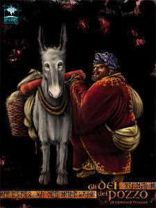 Khalil ibn Mahzuf, il mercante arabo de "Gli Dei del Pozzo" illustrato da Lorenzo Daddi