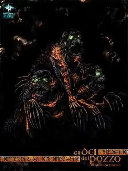 Denti, artigli e un'anima nera, ecco a voi i Wihten, demoni sassoni presenti nel romanzo science fantasy "Gli Dei del Pozzo" di Gianluca Turconi