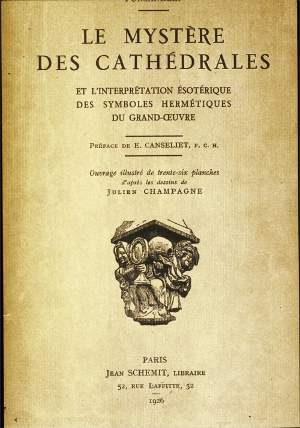 Frontespizio de Le Mystère des cathédrales - Immagine rilasciata sotto licenza Creative Comons