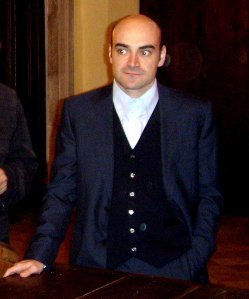 Lo scrittore Alessandro Forlani