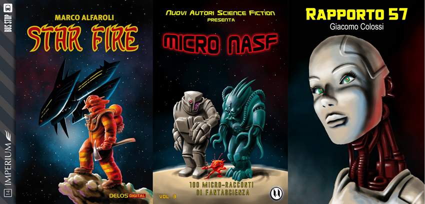 Copertine dell'illustratore Marco Alfaroli - Serie 1