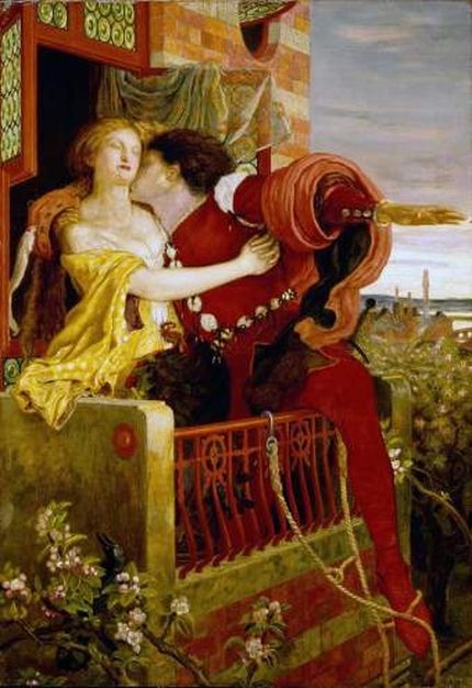 Romeo e Giulietta - Immagine in pubblico dominio, fonte Wikimedia Commons