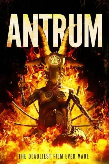 Locandina del film "Antrum" - Immagine utilizzata per uso di critica o di discussione ex articolo 70 comma 1 della legge 22 aprile 1941 n. 633, fonte Internet