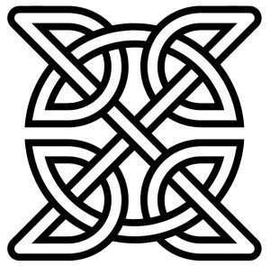 Arte ornamentale, nodo celtico - Immagine in pubblico dominio, fonte Wikipedia