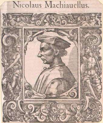 Ritratto di Niccolò Machiavelli, conservato presso la Österreichische Nationalbibliothek, immagine in pubblico dominio.
