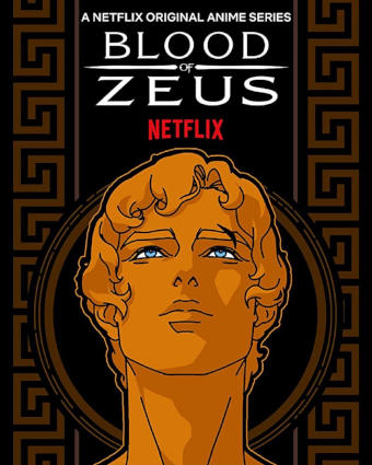 Locandina di Blood of Zeus, serie animata trasmessa da Netflix - Immagine utilizzata per uso di critica o di discussione ex articolo 70 comma 1 della legge 22 aprile 1941 n. 633, fonte Internet