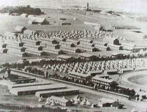 Il campo di transito di Green Point presso Città del capo durante la guerra boera, immagine rilasciata in pubblico dominio, fonte Wikimedia Commons, utente Soerfm