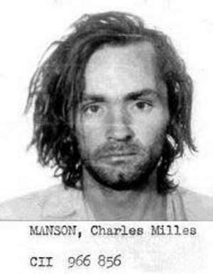 Charles Manson in una foto d'archivio del carcere di Saint Quentin, nel 1971 - Immagine in pubblico dominio, utente Night Ranger, fonte Wikimedia Commons