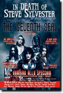 Copertina de The Seventh Seal, il magazine ufficiale dedicato ai Death SS