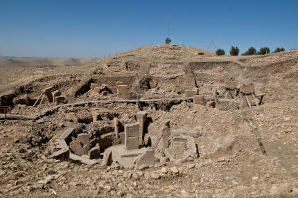 Il sito archeologico di Göbekli Tepe - Immagine rilasciata sotto Creative Commons Attribution 3.0 Unported, fonte Wikimedia Commons