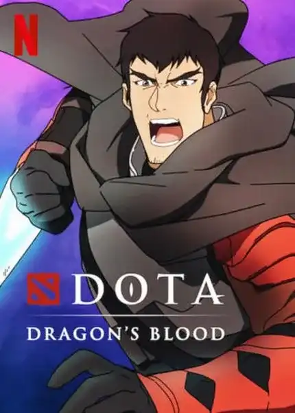 "DOTA: Dragon's blood", serie animata di Netflix - Immagine utilizzata per uso di critica o di discussione ex articolo 70 comma 1 della legge 22 aprile 1941 n. 633, fonte Internet