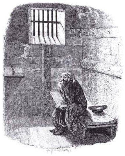 Fagin in cella - Immagine in pubblico dominio, fonte Wikimedia Commons, utente Frank Schulenburg