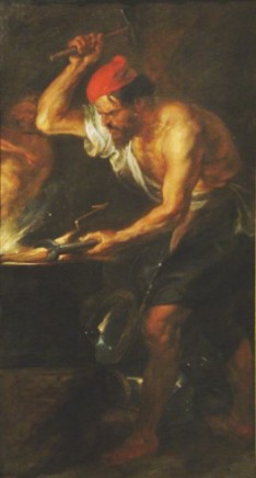 La fucina di Efesto - Opera di Rubens - immagine in pubblico dominio fonte Wikipedia
