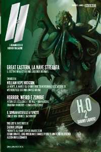 Anteprima della copertina del secondo numero di H, l'almanacco del sovrannaturale di Horror Magazine, © Delos Books