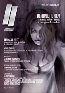Anteprima della copertina di H, l'almanacco del sovrannaturale di Horror Magazine, © Delos Books