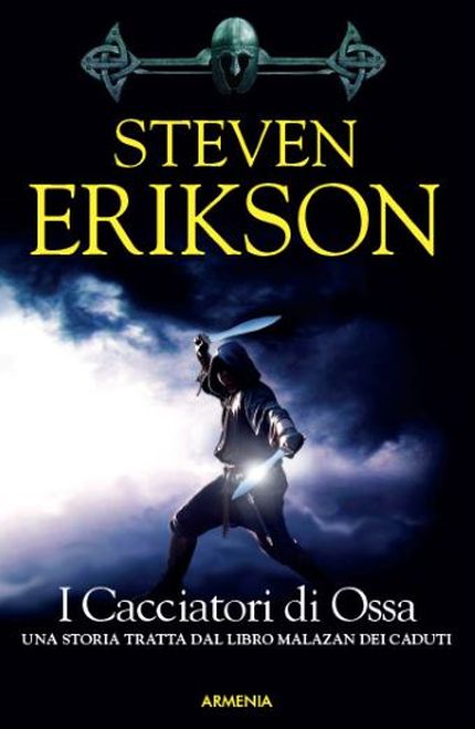 Copertina del romanzo "I Cacciatori di ossa", della Saga Malazan