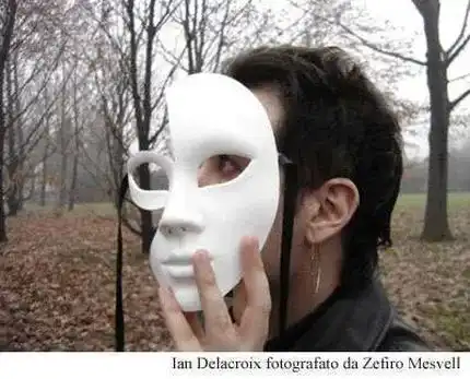 Lo scrittore Ian Delacroix