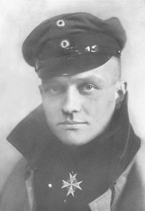 Fotografia di Manfred von Richthofen, il Barone Rosso - immagine in pubblico dominio, fonte Wikipedia