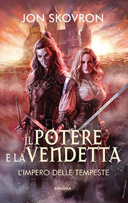 Copertina de "Il Potere e la Vendetta", romanzo fantasy di Jon Skovron - Immagine utilizzata per uso di critica o di discussione ex articolo 70 comma 1 della legge 22 aprile 1941 n. 633, fonte Internet