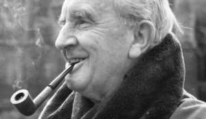 Il grande scrittore J.R.R. Tolkien, immagine in pubblico dominio, fonte timesofisrael.com