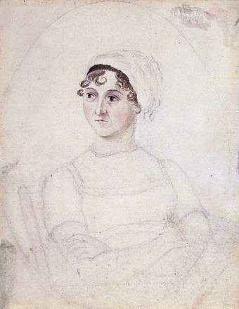 Ritratto di Jane Austen - Immagine in pubblico dominio - Fonte Wikimedia Commons