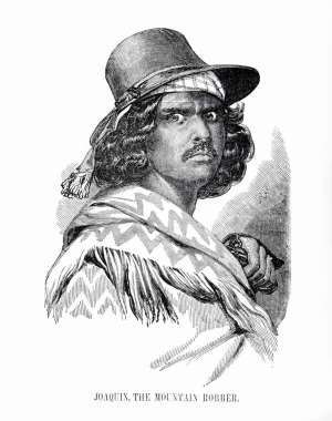 Ritratto di Joaquin Murrieta, il fuorilegge californiano sulla cui vita è basata la leggenda di Zorro - Immagine in pubblico dominio, fonte Wikimedia Commons