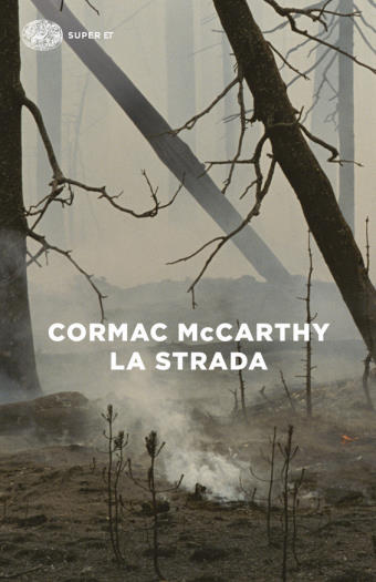 Copertina de "La Strada" di Cormac McCarthy - Immagine utilizzata per uso di critica o di discussione ex articolo 70 comma 1 della legge 22 aprile 1941 n. 633, fonte Internet