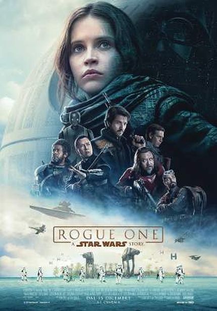 Locandina del film "Rogue One" - Immagine utilizzata per uso di critica o di discussione ex articolo 70 comma 1 della legge 22 aprile 1941 n. 633, fonte Internet