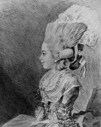 Un ritratto giovanile di Madame de Staël - Bibliothèque nationale de France, immagine senz acopyright