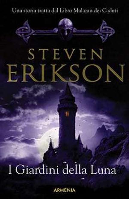 Copertina di uno dei volumi della saga di Malazan