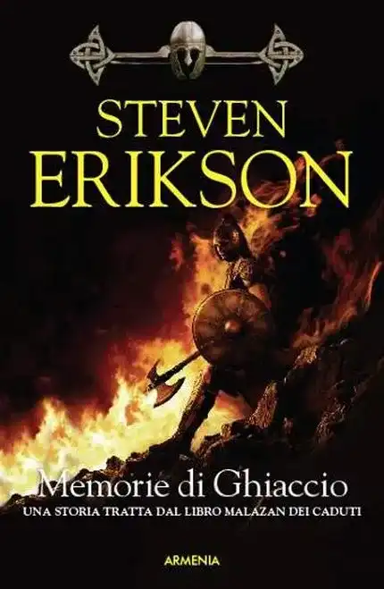 Copertina del romanzo "Memorie di Ghiaccio", della Saga Malazan