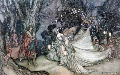 L'incontro tra Oberon e Titania - Immagine in pubblico dominio, fonte Wikimedia Commons, utente Black Morgan