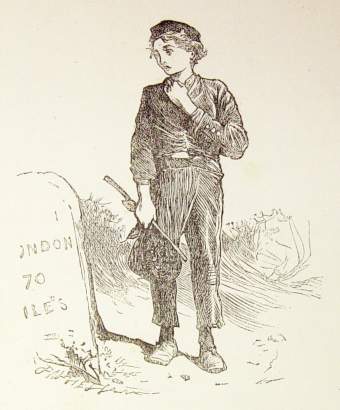 L'indimenticabile Oliver Twist di Charles Dickens in un'illustrazione del 1875 - Immagine immagine rilasciata sotto licenza Creative Commons Attribution 2.0 Generic, fonte Wikimedia Commons, utente Tm
