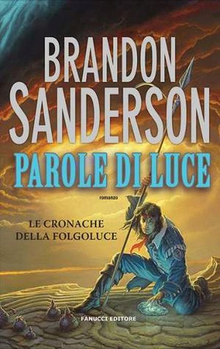 Copertina di "Parole di luce" nell'edizione italiana di Fanucci - Immagine utilizzata per uso di critica o di discussione ex articolo 70 comma 1 della legge 22 aprile 1941 n. 633, fonte Internet