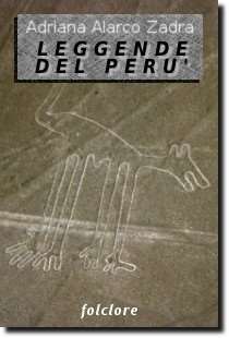 Leggende del Perù, opera di raccolta folcloristica della scrittrice peruviana Adriana Alarco Zadra - Immagine della farfalla di copertina su Nazca in pubblico dominio, fonte Wikipedia
