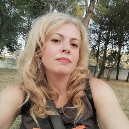 La scrittrice Rosaria M. Notarsanto La scrittrice Rosaria M. Notarsanto