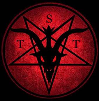 Emblema del Satanic Temple - immagine utilizzata per uso di critica o di discussione ex articolo 70 comma 1 della legge 22 aprile 1941 n. 633, fonte Internet