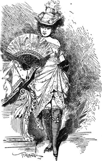 Giovane prostituta vittoriana - Immagine in pubblico dominio, fonte Wikimedia Commons
