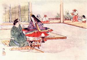 Urashima Taro e la Principessa, immagine rilasciata in pubblico dominio, fonte Wiimedia Commons, utente Hazmat2