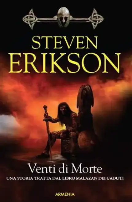Copertina del romanzo "Venti di morte", della Saga Malazan